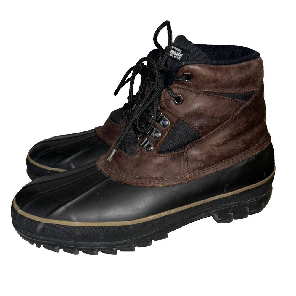 REI Men’s Eagle Thinsulate Leather Winter Boots Size 10/42 Hiking Outdoor